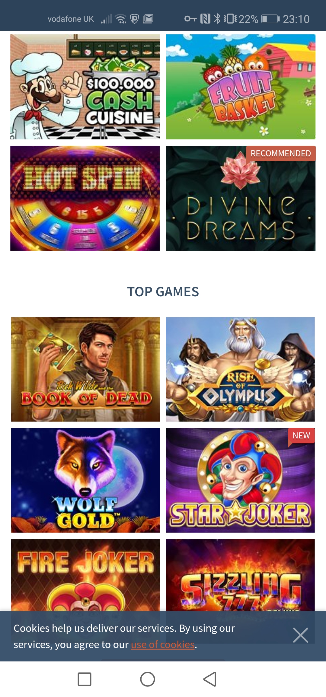 Free online las vegas slot games