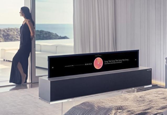 LG Announce a new rolled up TV