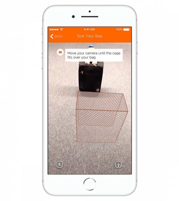 EasyJet launch hand luggage augmented reality app