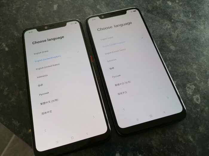 Xiaomi Mi 8 vs the Xiaomi Mi 8 Pro. Face off!