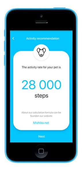 Track your hound and monitor fitness with Mishiko
