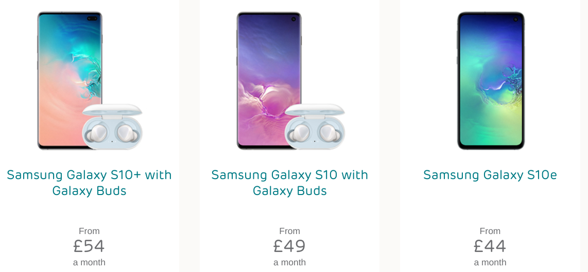 Samsung Galaxy S10 S10 And S10e Available To Pre Order On Ee Coolsmartphone