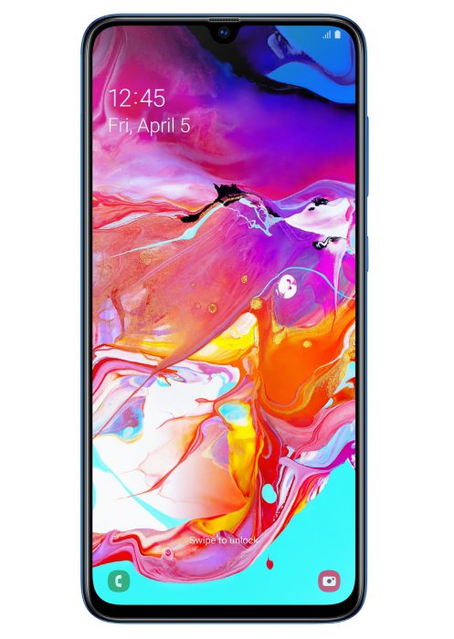 Say hello to the Samsung Galaxy A70