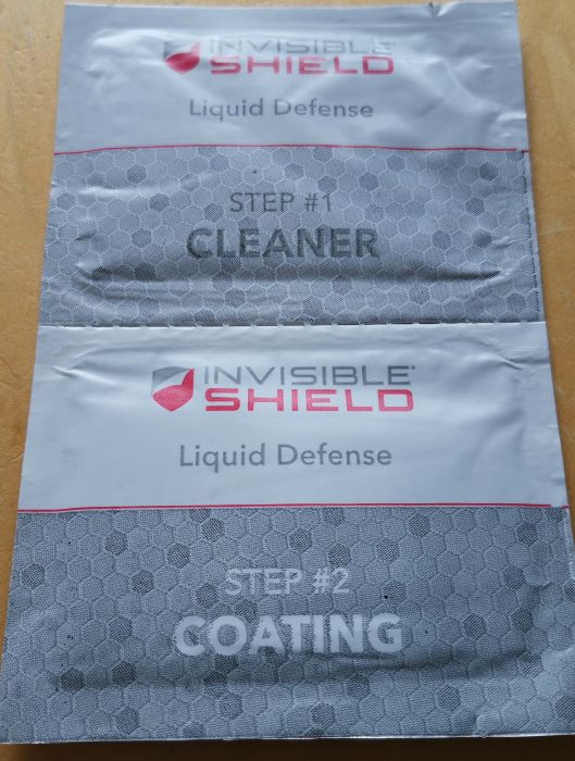 InvisibleShield Liquid Defence   On test