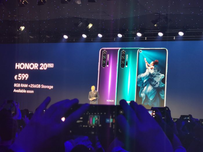 Honor 20 Pro announced