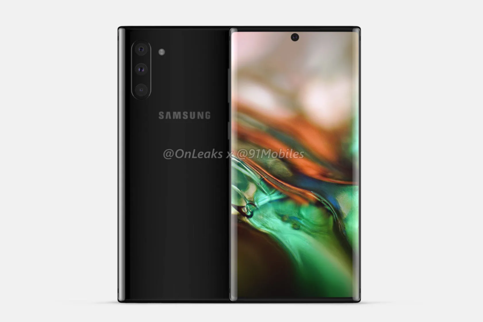 More Samsung Galaxy Note 10 Leaks Emerge.