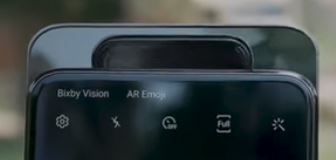 Samsung Galaxy A80   Rotate and rise camera in action