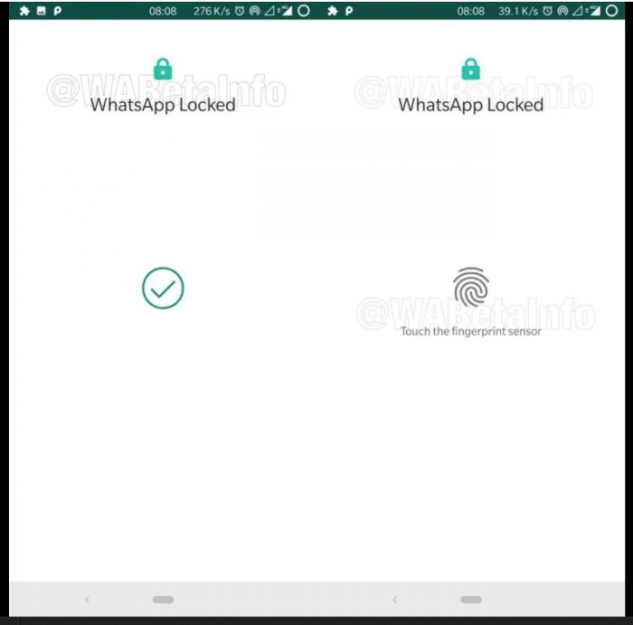 Fingerprint unlock finally coming to WhatsApp.