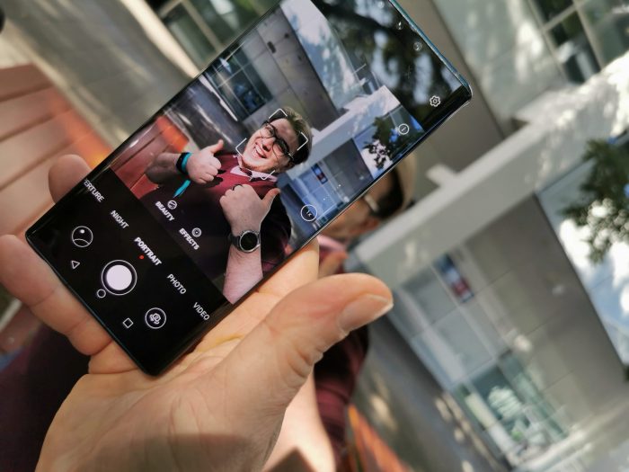 Live   Hands on pics with the new Huawei Mate 30 and the Mate 30 Pro