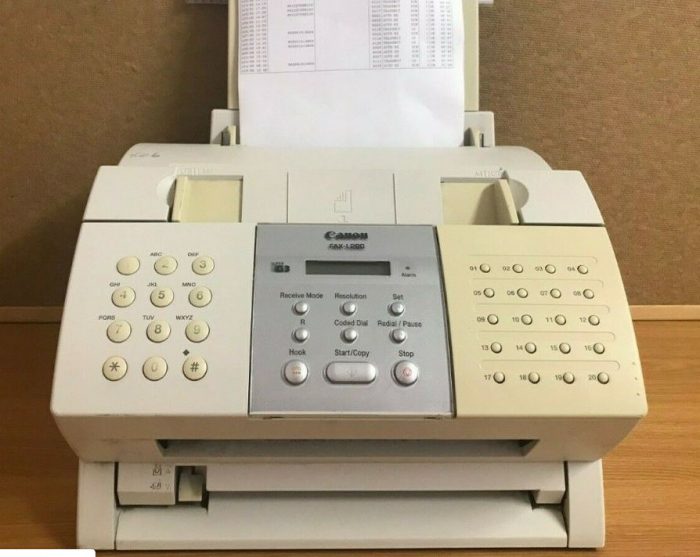 Still using a fax machine?