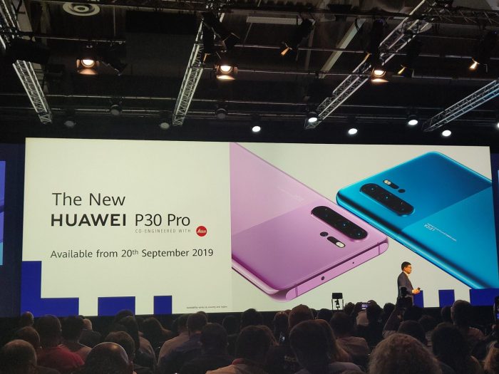 IFA   The Huawei P30 Pro. This is what we now know...