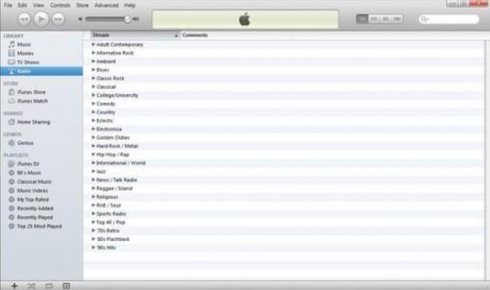 Export iTunes music to PC